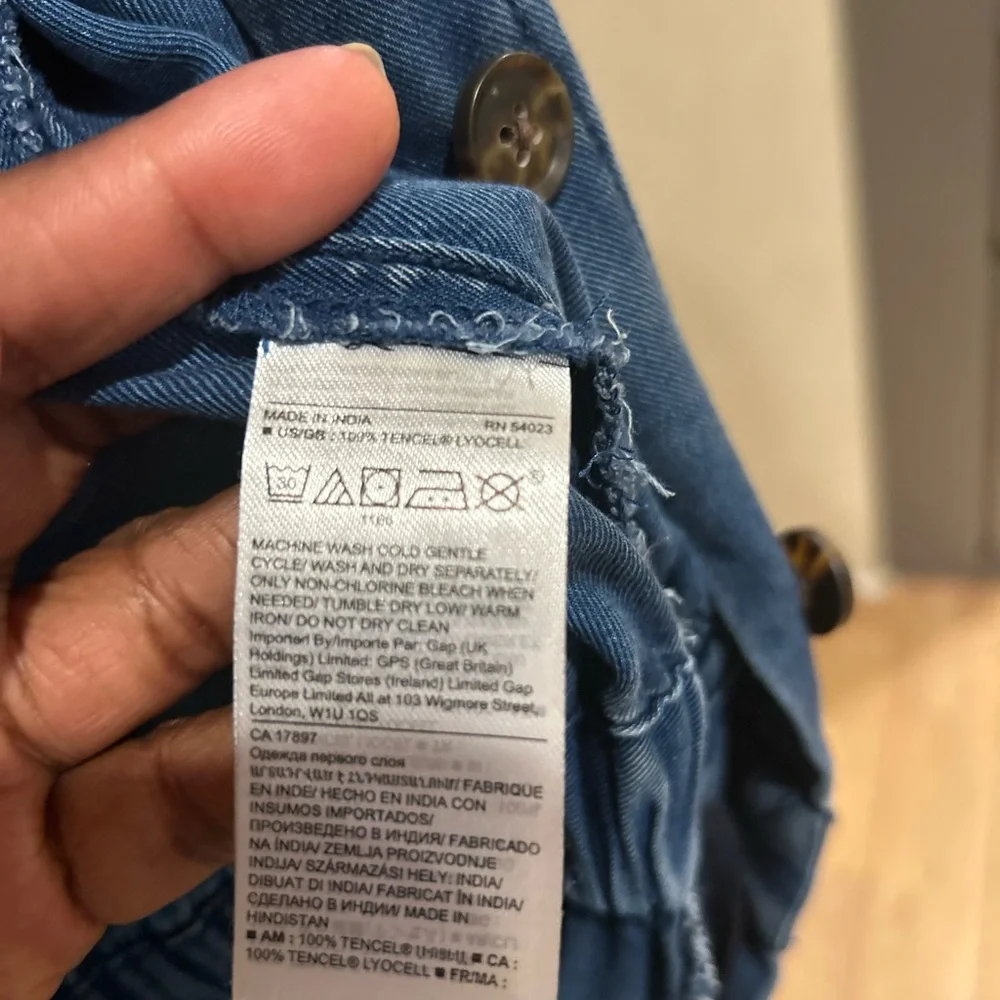 Banana Republic lyocell IDenim Jumpsuit